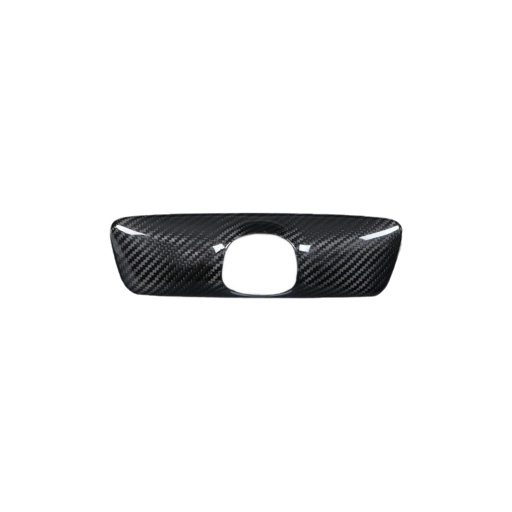 Interior Rearview Mirror Cover Model 3 Y Real Carbon Fiber Rearview Mirror Backside Overlay for Tesla