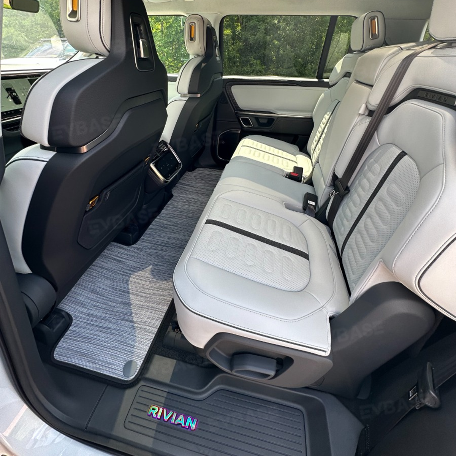 Illuminated Door Sill Replacement for Rivian R1S/ R1T LED Door Sill Light Scuff Plate