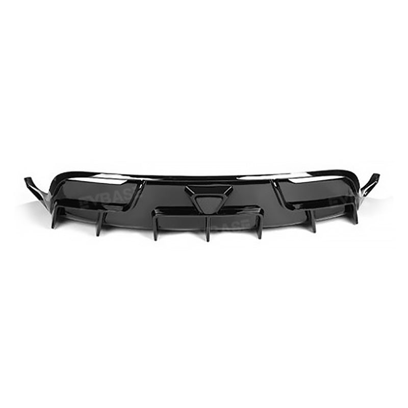 Model Y Rear Bumper Lip Diffuser Apron Spoiler Splitter ABS Body Kit With Triangle Light for Tesla