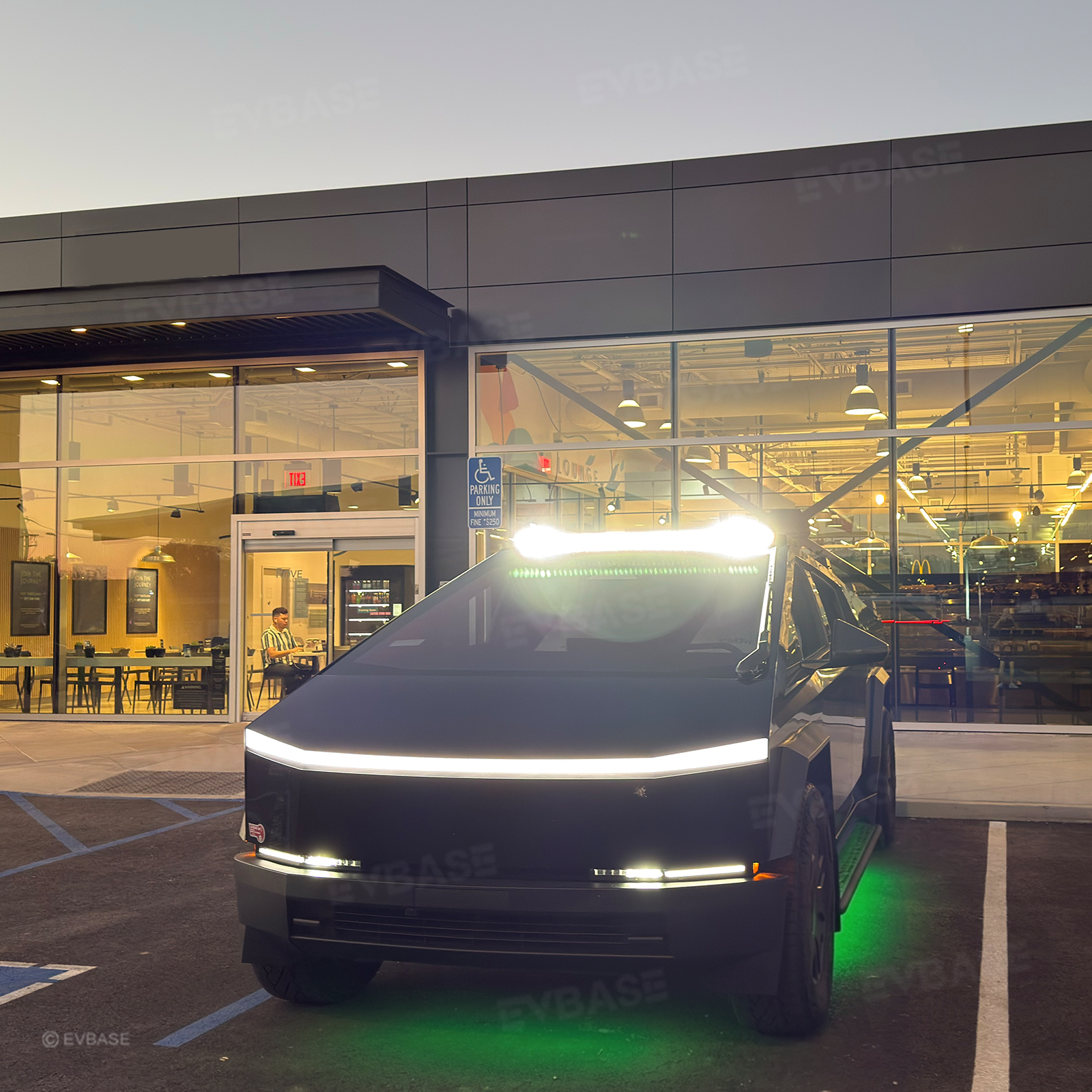 Cybertruck RGB Underglow LED Light Kit Underbody Ambient Lighting with No-Cutting-Required Wiring Adapter