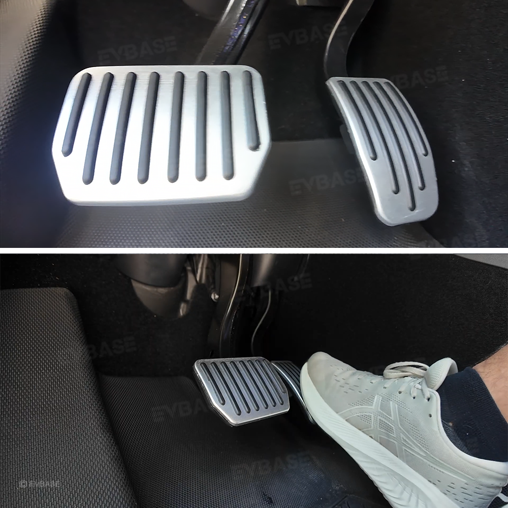 Model Y Juniper/3 Highland Non-Slip Pedal Covers Performance Aluminum Accelerator Brake Pedal Set