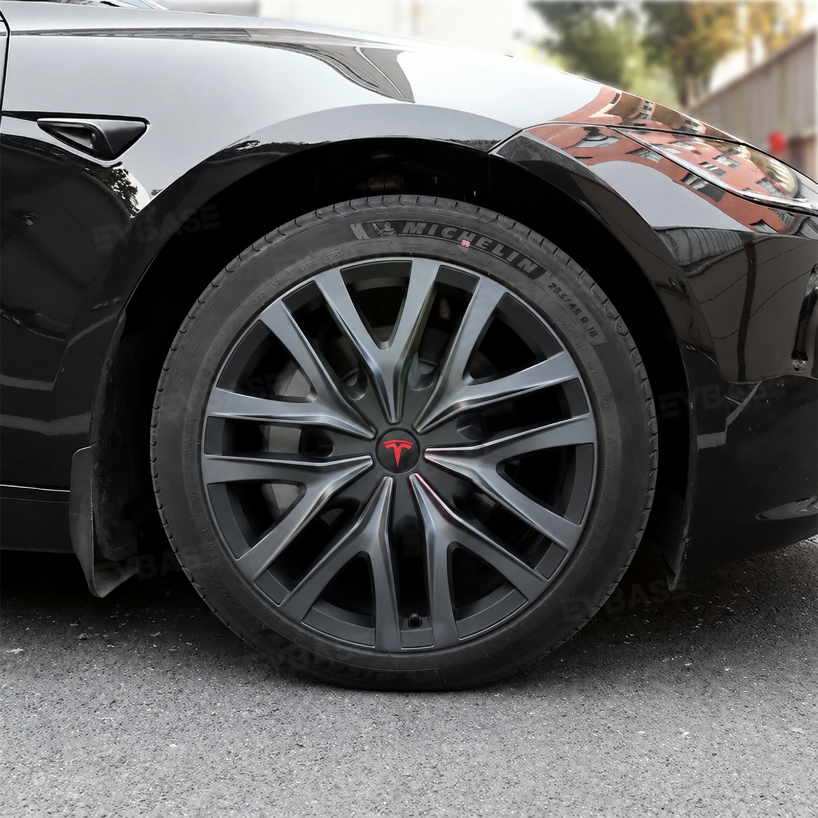 Model 3 Highland Wheel Covers 18" Photon Wheels Hubcaps Inspired By Model Y Performance