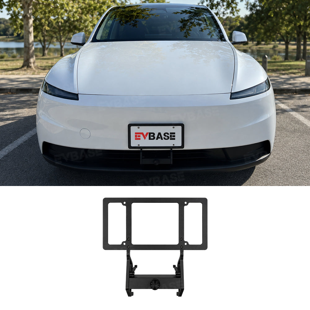 Model Y Juniper Performance Front License Plate Mount No Drill License Plate Holder Aluminum Alloy Bracket
