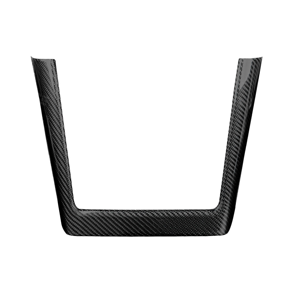 Model 3 Highland Center Console Charging Frame Cover Real Carbon Fiber Decorative Trim Charging Pad Frame Overlay for Tesla