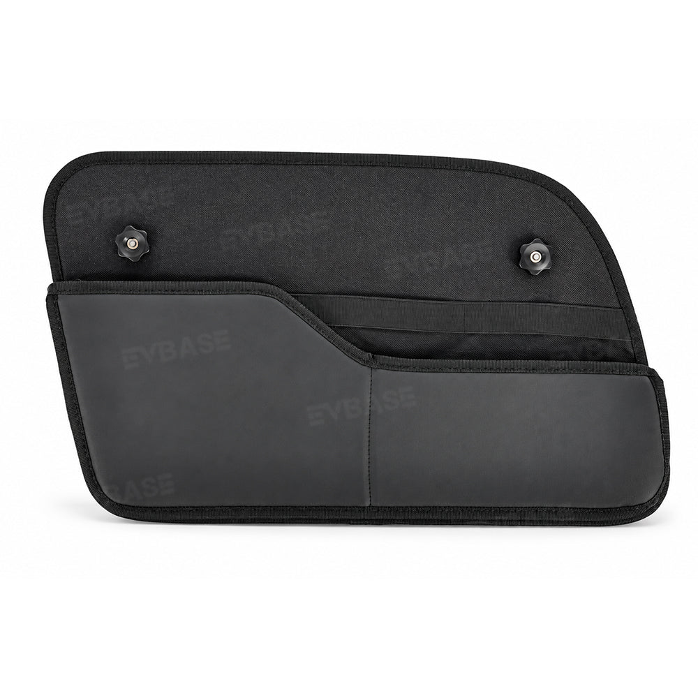 Rear Quarter Window Sunshade for Rivian R2 2-in-1 Privacy Cover with Storage Organizer Pocket