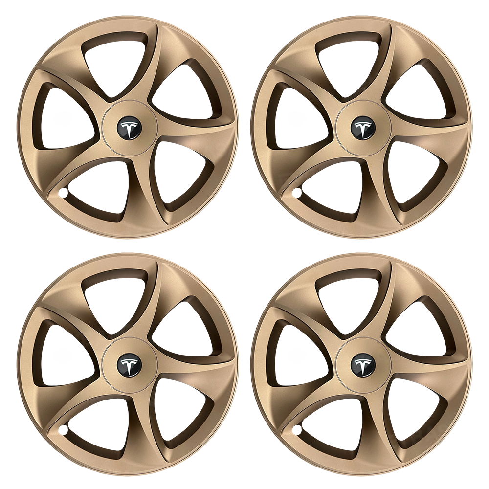 Model Y Juniper Wheel Covers for Tesla 19" Crossflow Wheels Hubcaps-3D Sculpted Design