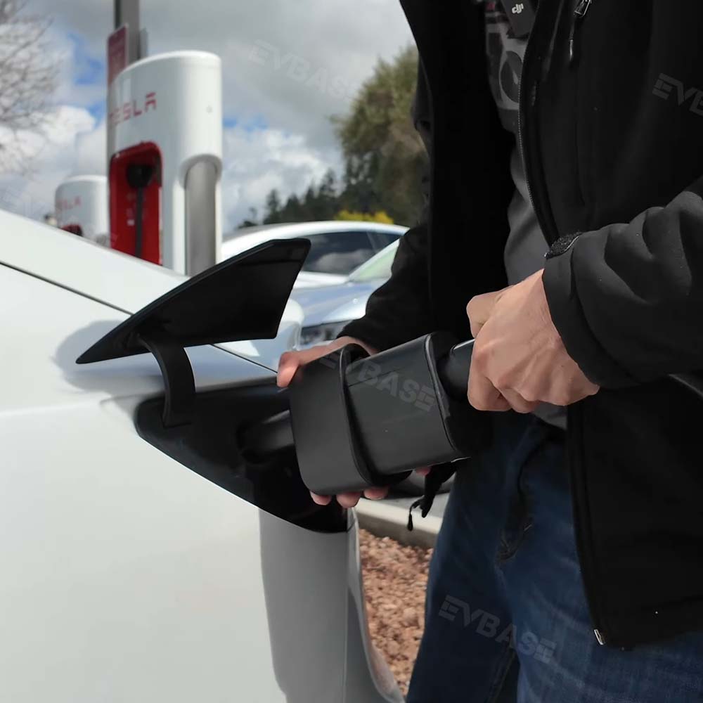 Adaptador Tesla CCS1 250KW CCS a Tesla Adaptador de cargador para el modelo 3 Y X S Accesorios