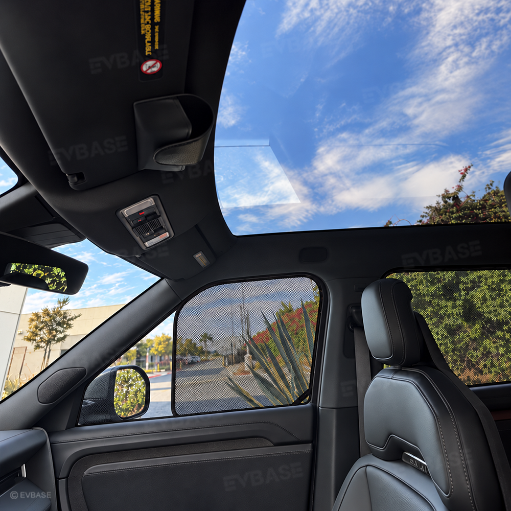Side Window Sunshades Rear Windshield Shade for Rivian R2 OEM-Style Mesh Sun Visor Privacy & Sun Protection