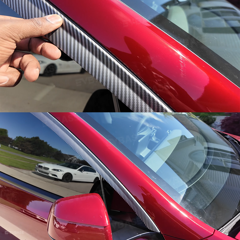 Model Y/ Y Juniper Rain Guards Side Window Visors ABS Wind Deflectors for Tesla