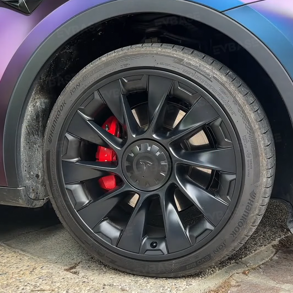 Model Y Wheel Rim Protector 20 Inch Induction Wheels All-in-one Mecha Style ABS Rimcase for Tesla