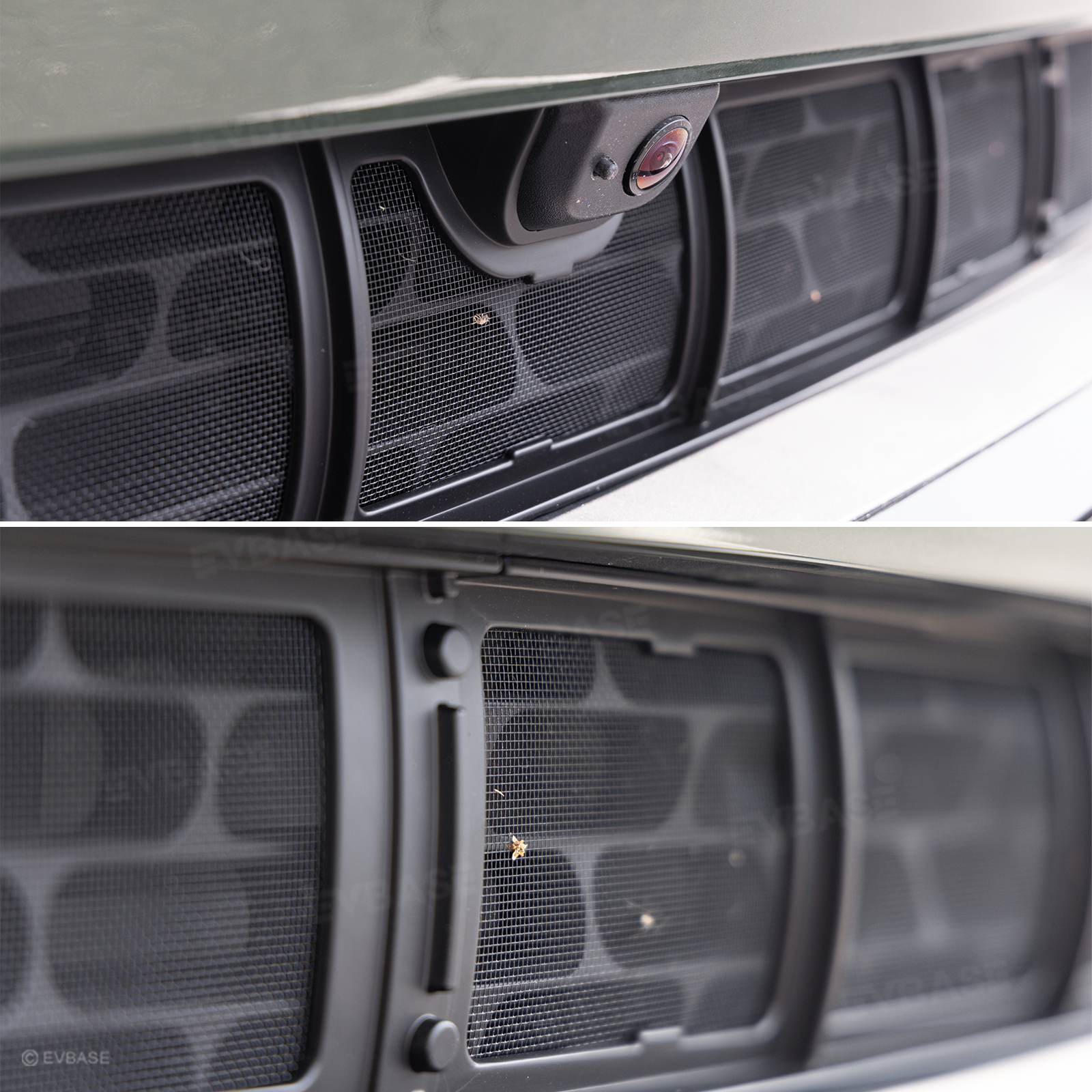 Grille Mesh Insert for Rivian R1T/ R1S Radiator Protective Mesh Grille Panel Bug & Debris Protector