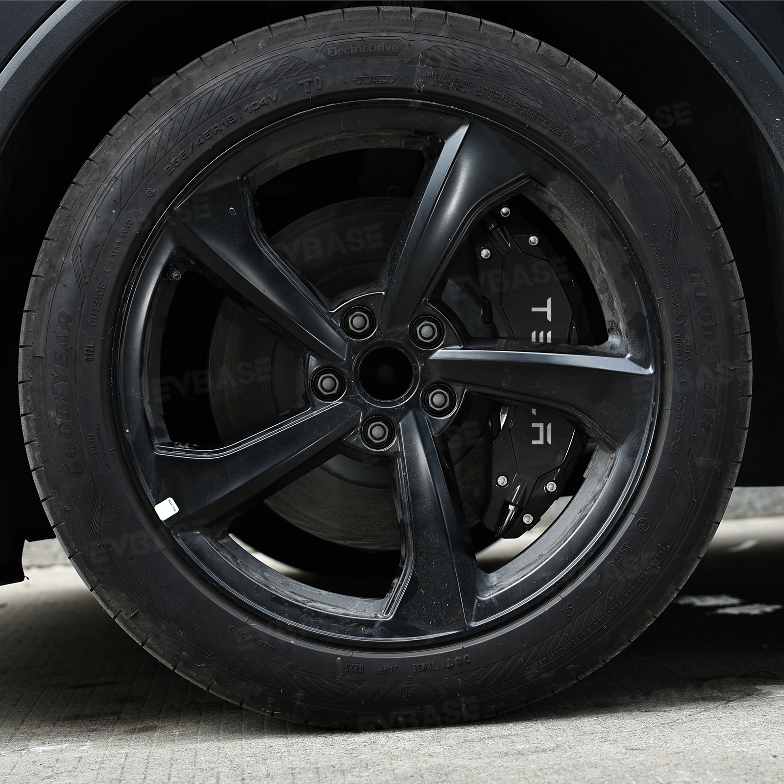 EVBASE Brake Caliper Cover Tesla Model 3 Y 18/19 inch 20 inch Caliper Protector