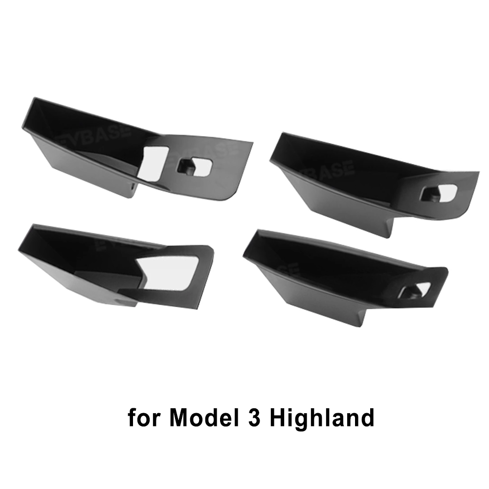 Model Y Juniper /3 Highland Door Handle Organizer Door Pull Handle Storage Box 4PCS for Tesla