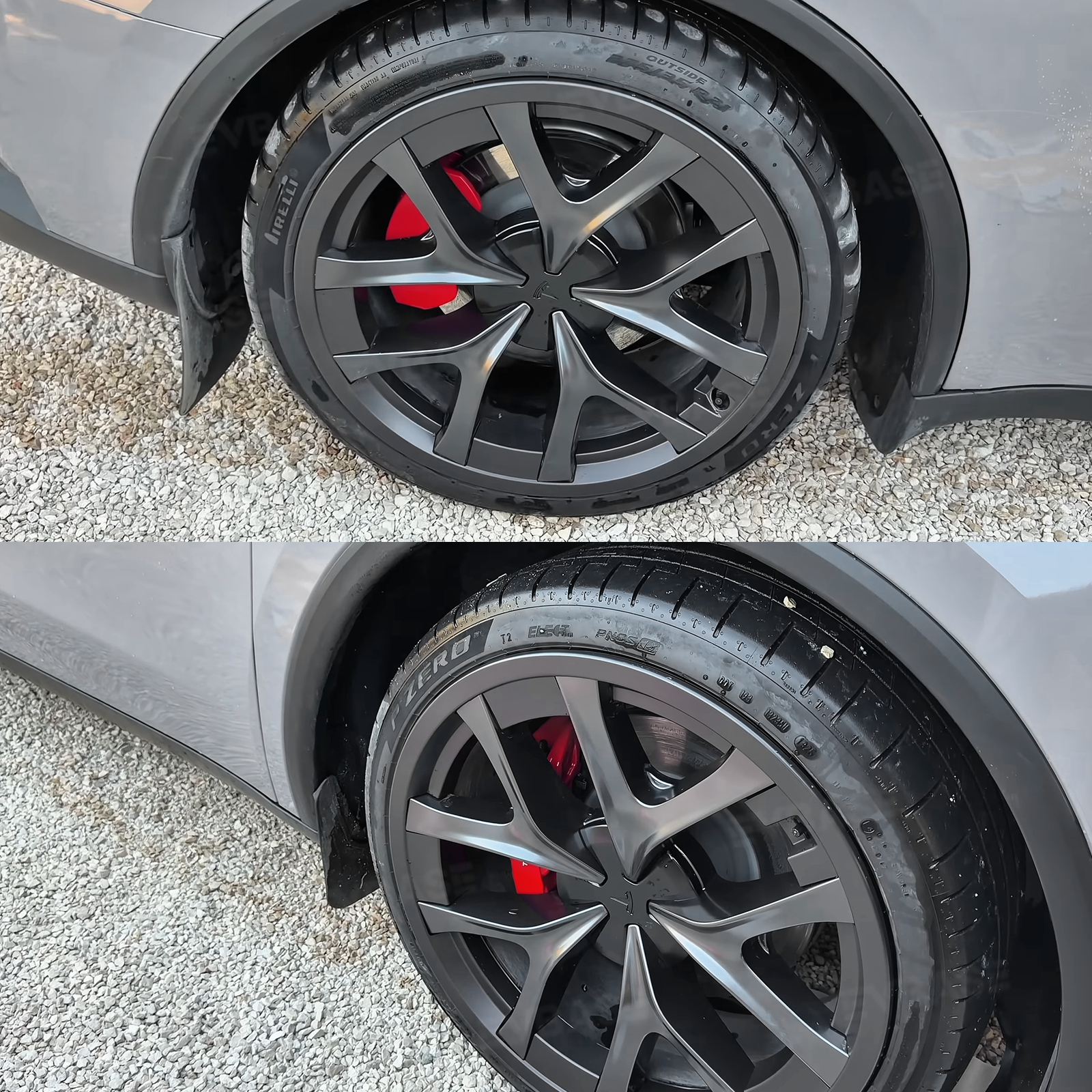 Model Y Juniper Performance Wheel Rim Protector 21 Inch Rimcase Curb Rash Protection for Tesla 4PCS