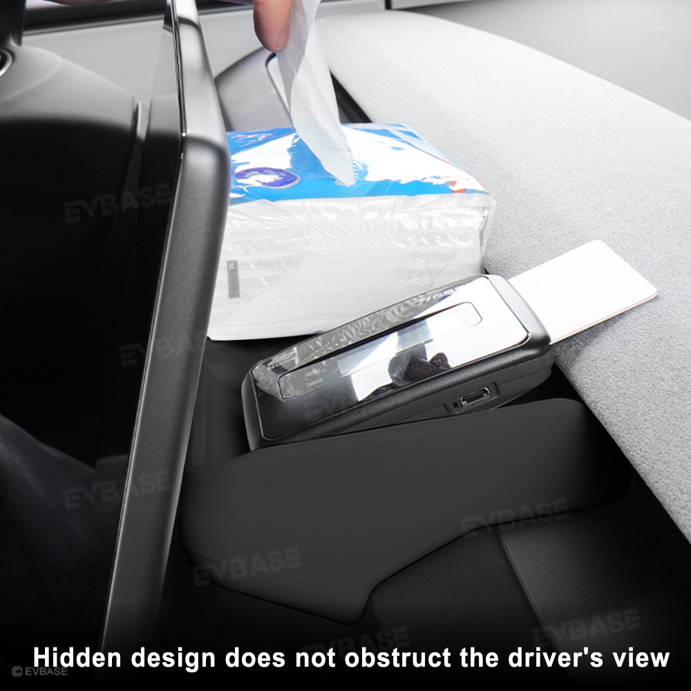 Model Y Juniper Dashboard Display Back Storage Tray Silicone Storage Box Tesla Organizer