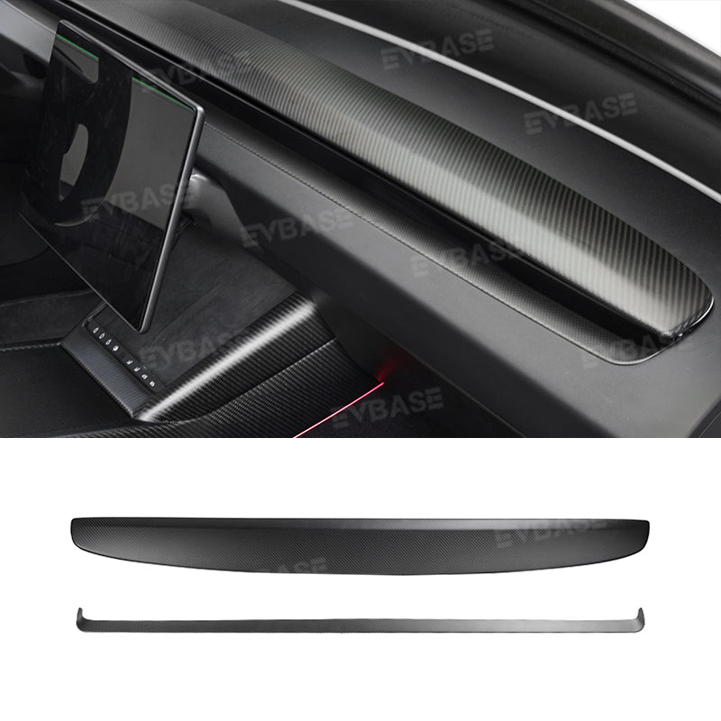 Model 3 Highland Real Carbon Fiber Upgrade Kit Full Interior Protection Cover Trim Overlay for Tesla