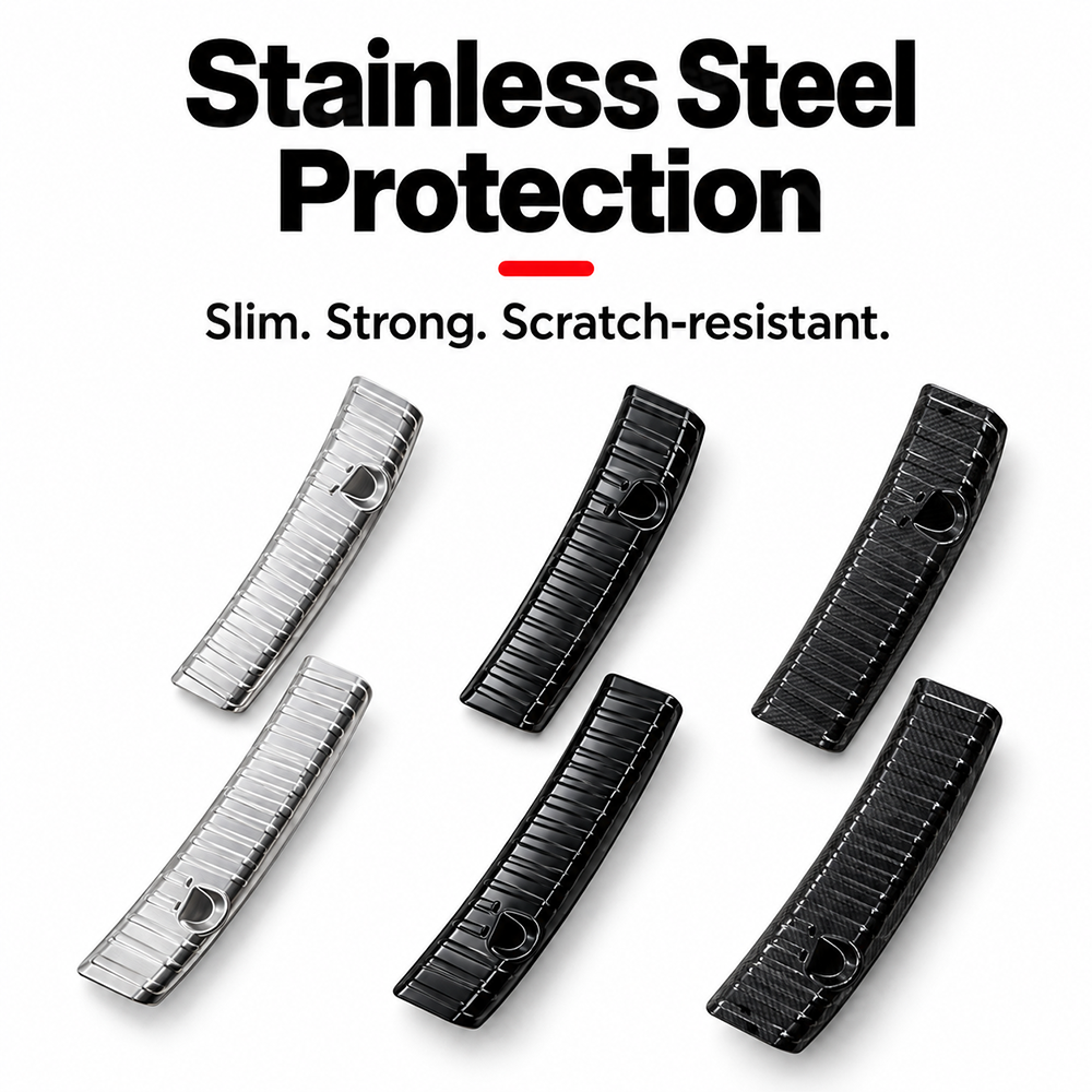Model Y Juniper Rear Trunk Sill Protector Rear Bumper Guard Stainless Steel Trunk Sill Plate Cover