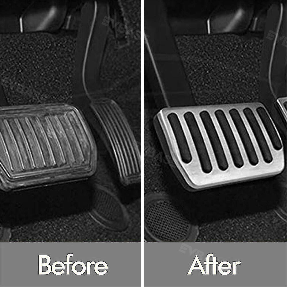 Model X S Brake Pedal Covers Non-Slip Performance Metal Foot Pedal Covers for Tesla