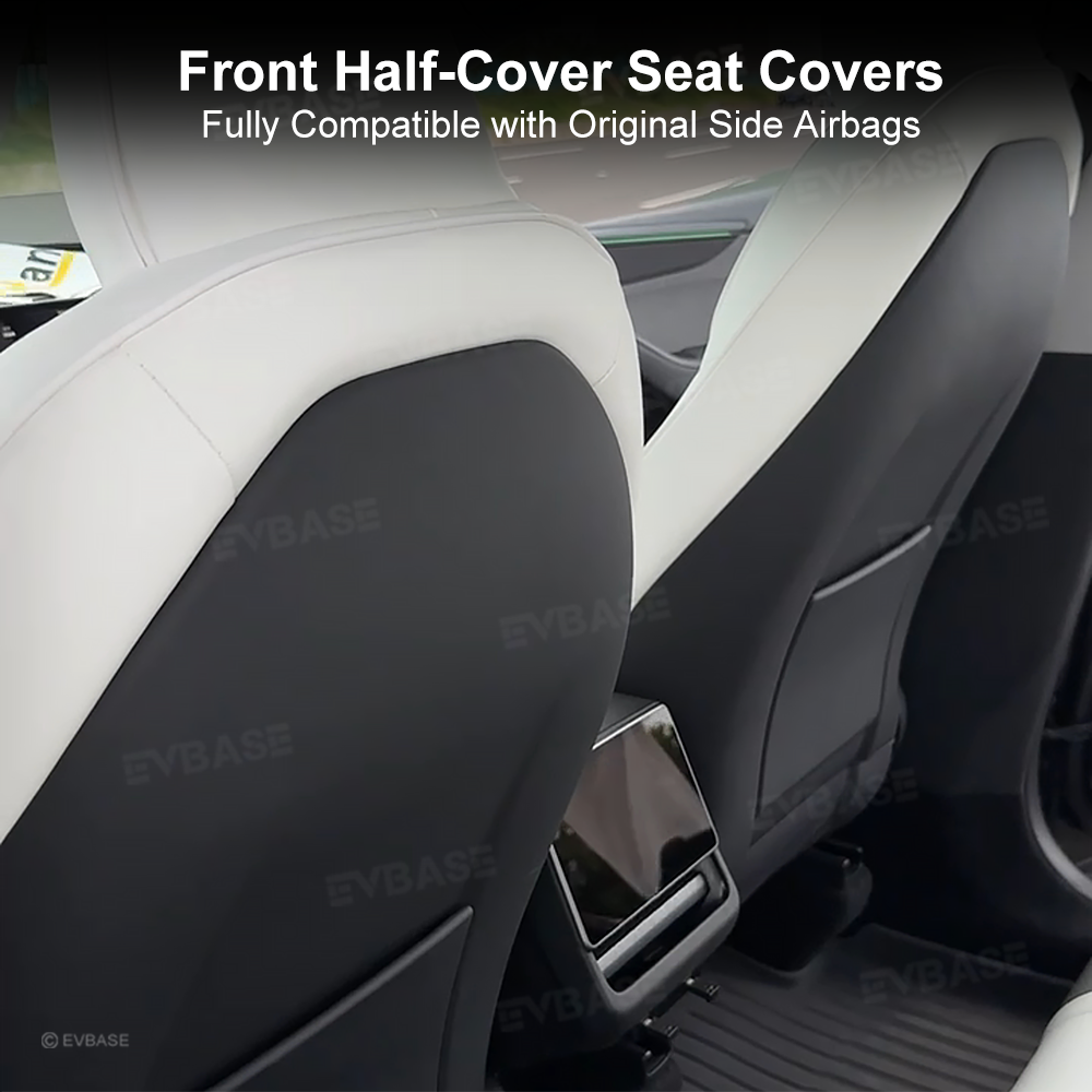 Model Y/ Y Juniper Seat Covers NAPPA Leather Seat Protector Full Set Airbag Compatible