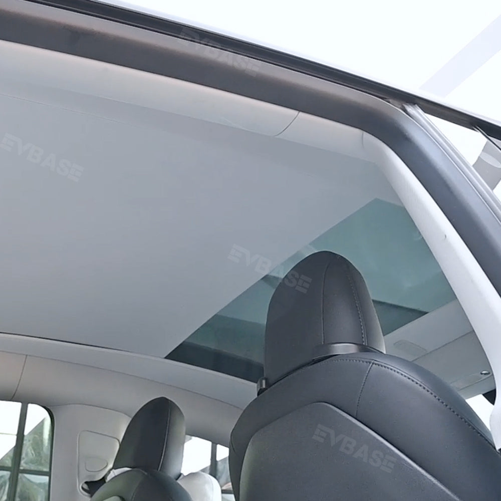Model Y Electric Sunshade Voice Control Automatic Retractable Powered Glass Roof Shade for Tesla