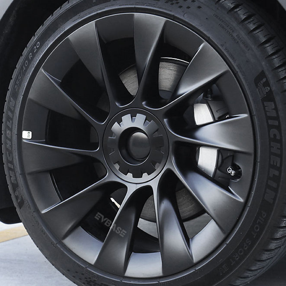 EVBASE Model Y Wheel Center Hub Cap 20inch Wheel Center Caps 4Pcs for Tesla