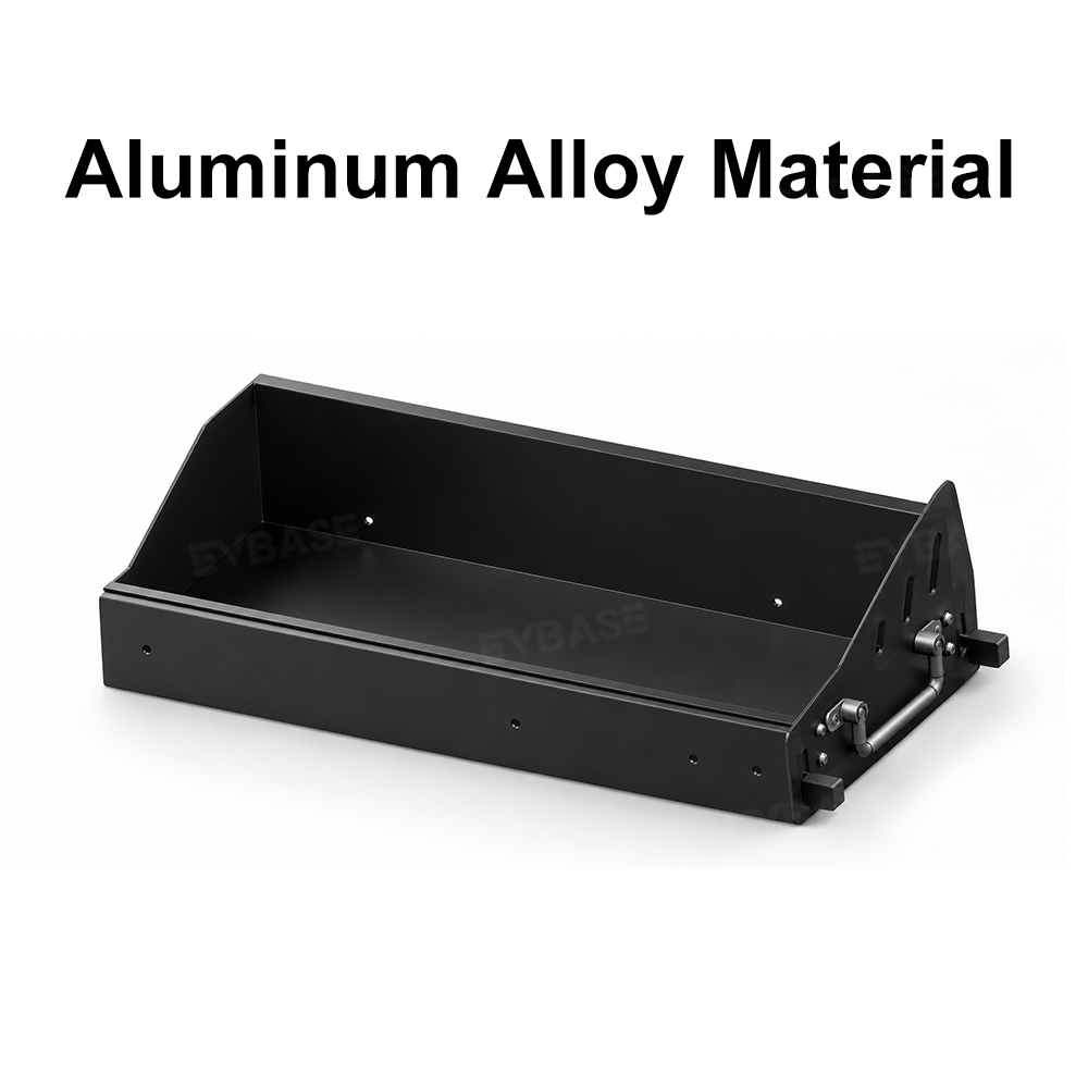 Cybertruck Rear Under-Seat Gear Tunnel Slide Tray Sliding Under-Seat Hidden Storage Drawer