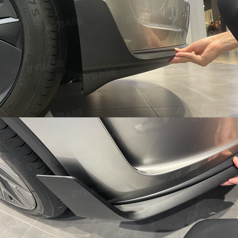 Model Y Juniper Front Lip Spoiler Whale Tail Style Front Bumper Corner Spoiler ABS Splitter for Tesla