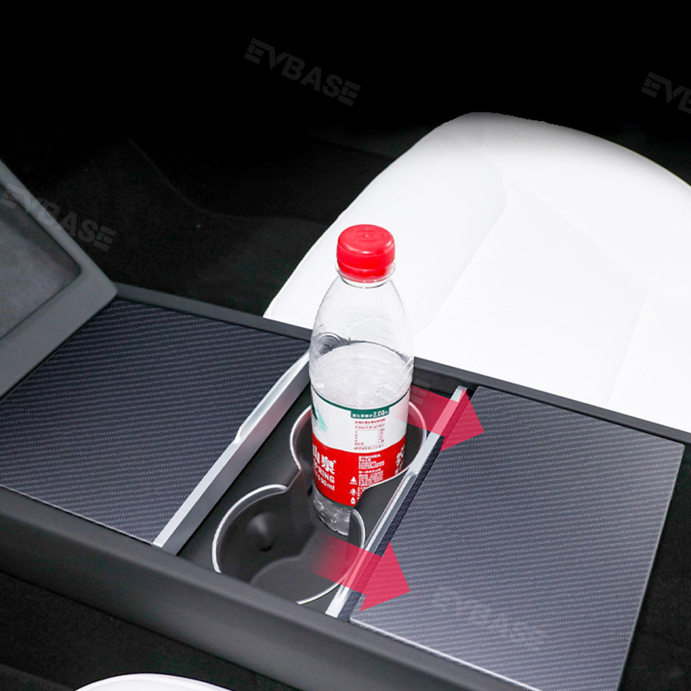 Model 3 Highland Real Carbon Fiber Center Console Sticker Protector for Tesla Interior Accessories EVBASE