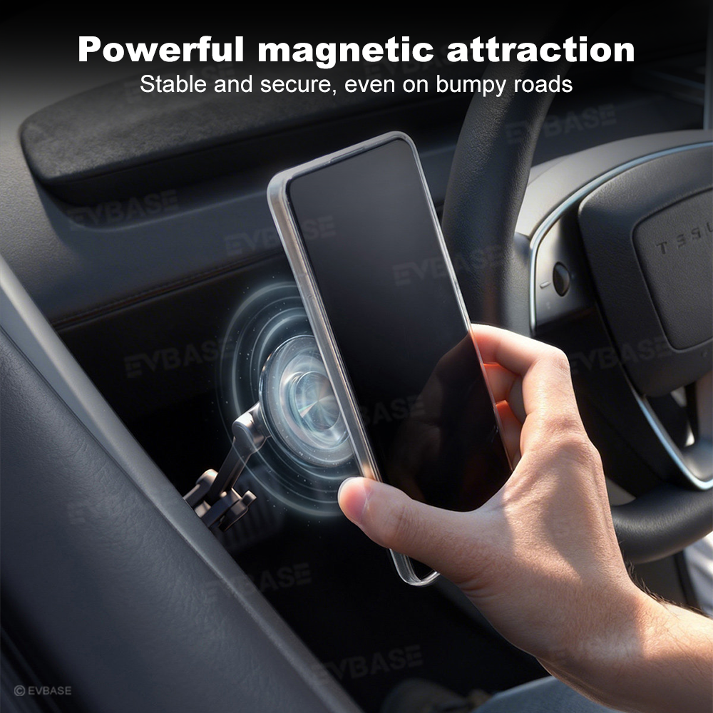 Model Y Juniper Phone Holder MagSafe Magnetic Car Door Phone Mount for Tesla Model Y & Model 3/ 3 Highland