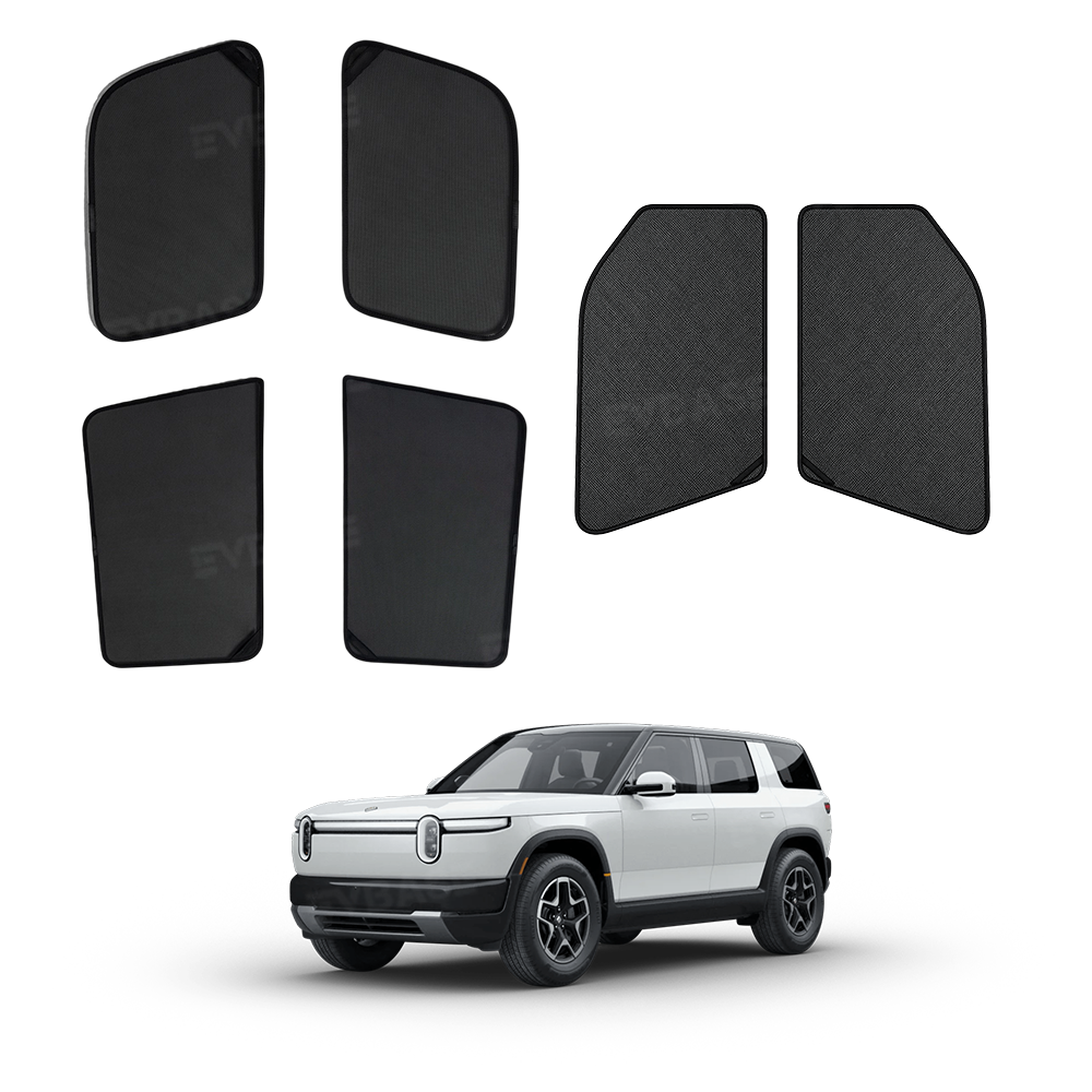 Side Window Sunshades Rear Windshield Shade for Rivian R2 OEM-Style Mesh Sun Visor Privacy & Sun Protection