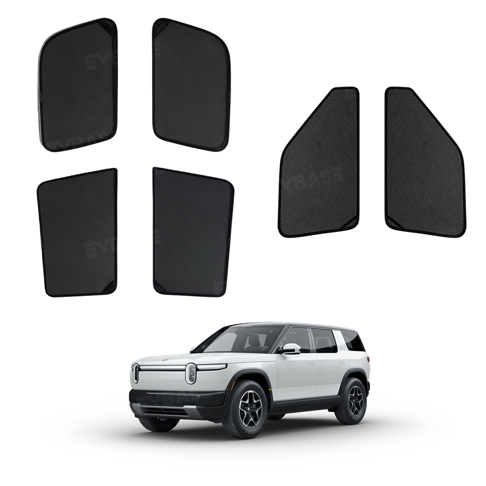 Side Window Sunshades Rear Windshield Shade for Rivian R2 OEM-Style Mesh Sun Visor Privacy & Sun Protection