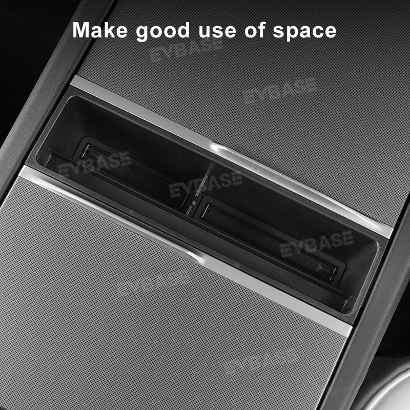 Model 3 Highland Center Console Organizer ABS Storage Box Tray Hidden Drawer for Tesla