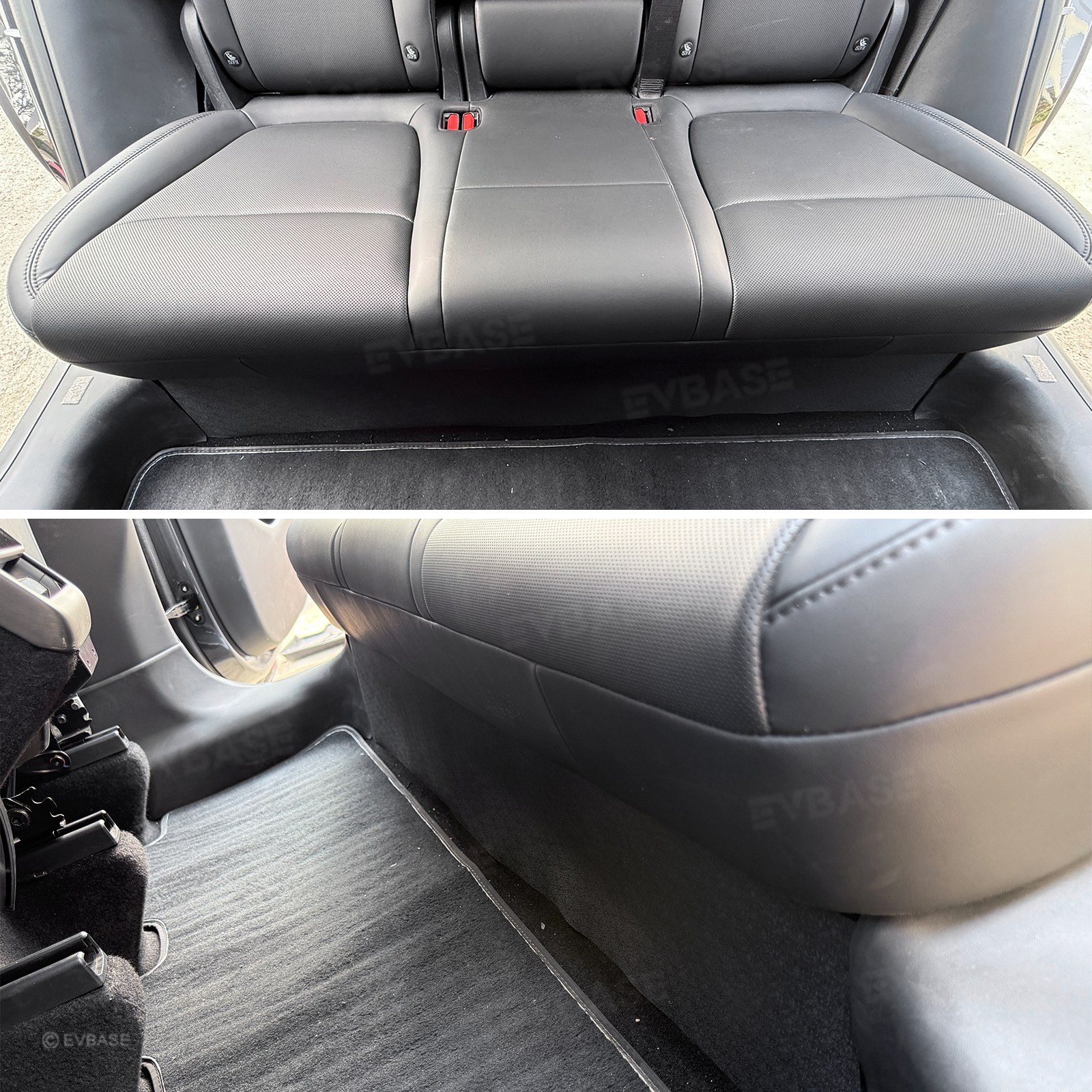 Model Y Juniper/ 3 Highland Rear Seat Kick Protector Panel ABS Rear Seat Lower Protective Mat