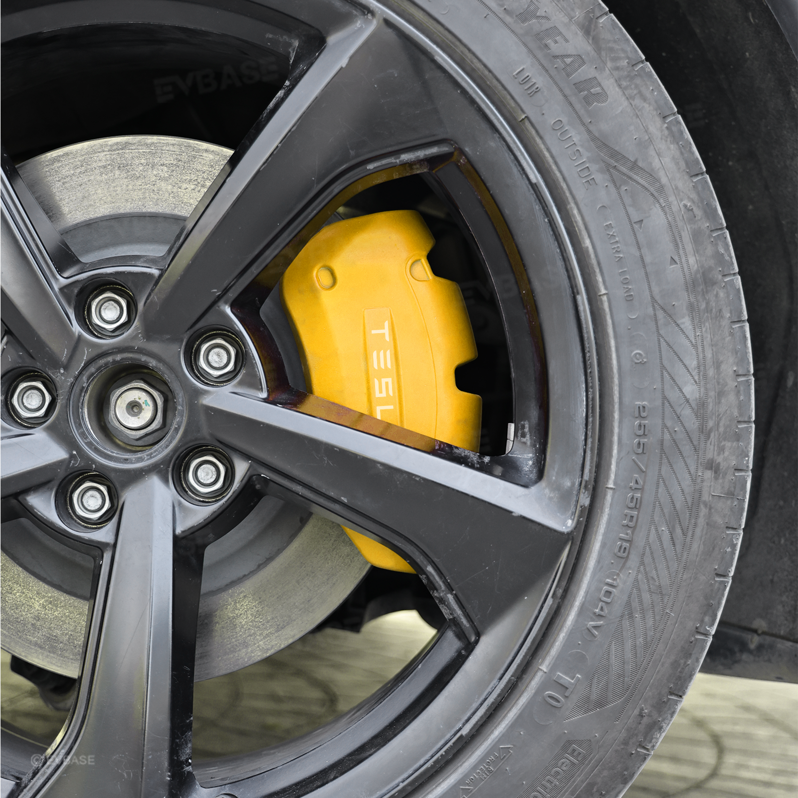 Model 3/Y Silicone Brake Caliper Covers Front and Rear Slip-On Caliper Protector Set Performance Look & No Wheel Removal