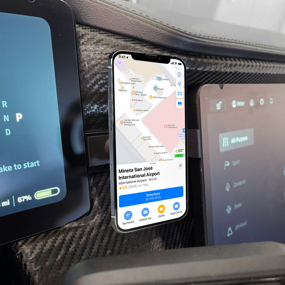 Magnetic Phone Holder for R1T R1S iPhone Magnetic Car Mount for Universal Cell Phone