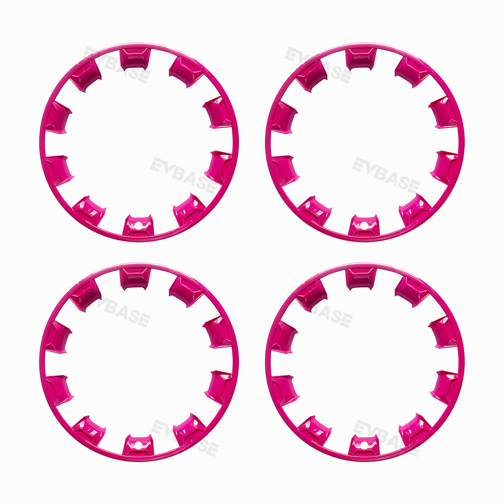 Model Y Wheel Rim Protector 20 Inch Induction Wheels All-in-one Mecha Style ABS Rimcase for Tesla