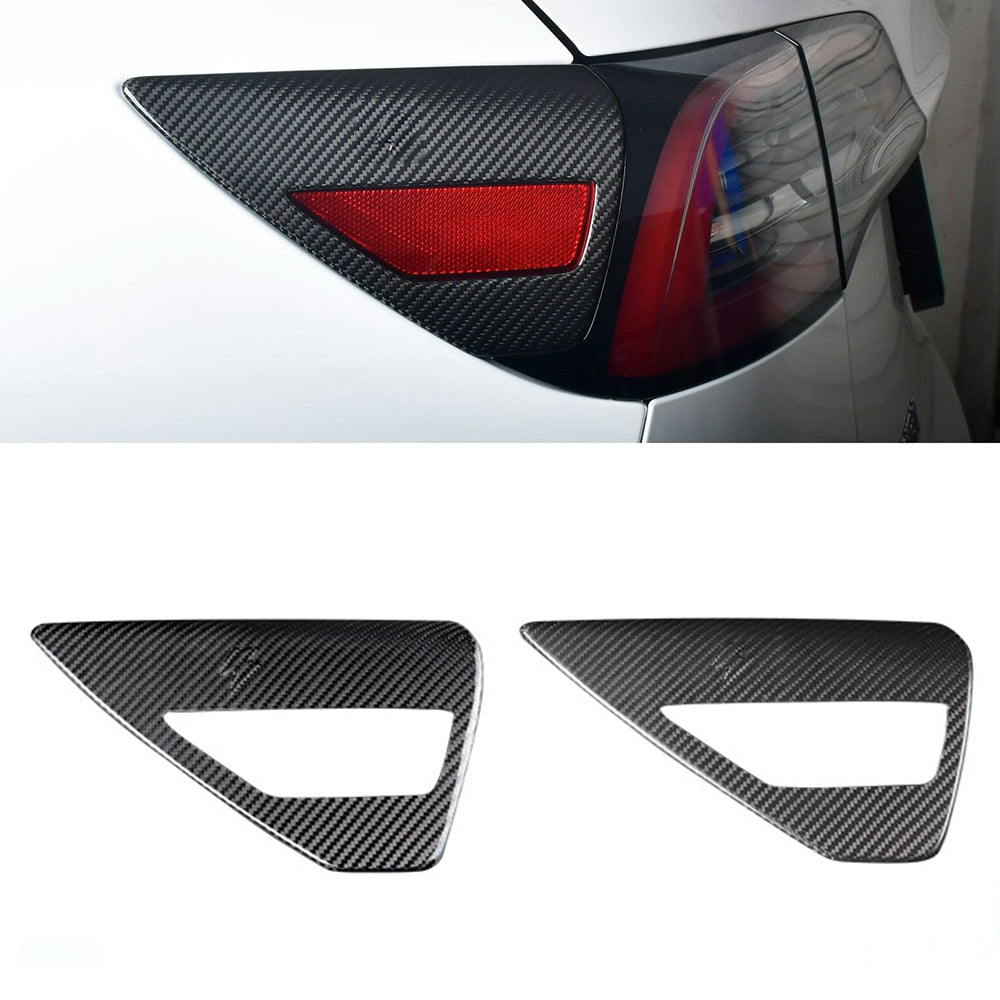EVBASE Model 3 Y X S Charging Port Cover Real Carbon Fiber For Tesla