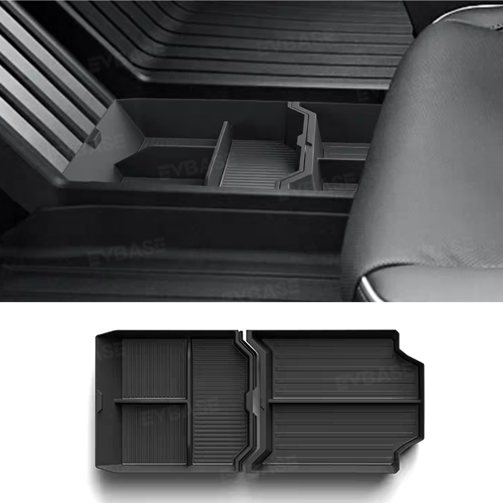 Cybertruck Lower Center Console Organizer Floor Console Storage Tray