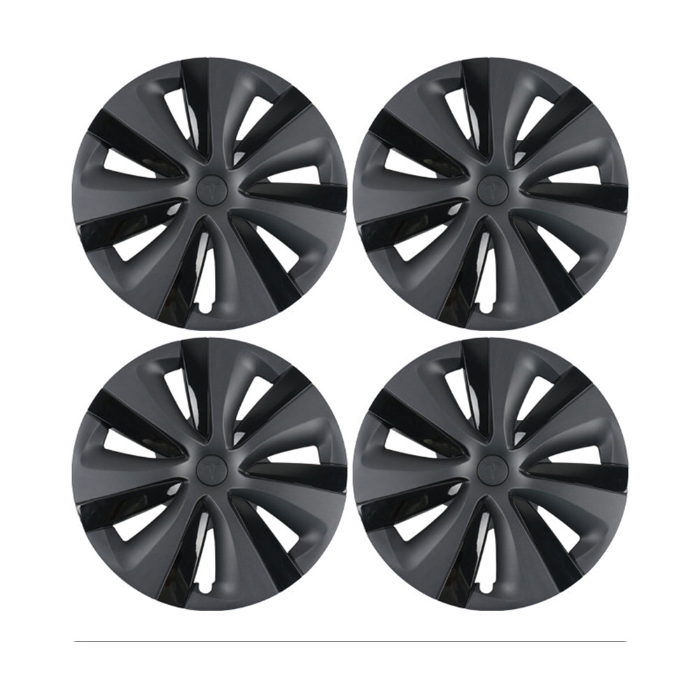 Model 3 Highland Wheel Covers 18inch Photon Wheel Caps Inspired by Model S Tempest Wheels for Tesla