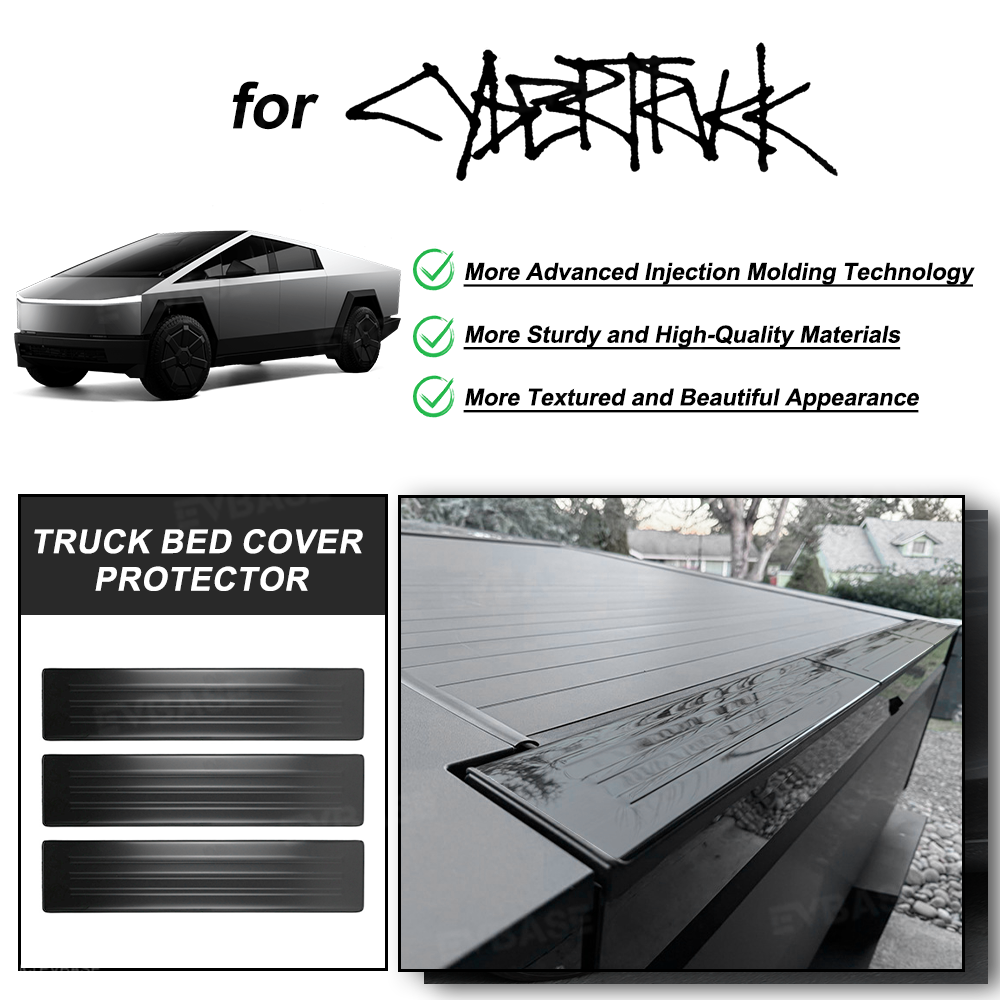 Cybertruck Rear Bumper Tailgate Protector Stainless Steel Tailgate Top Cover Rear Bumper Guard Step Plates