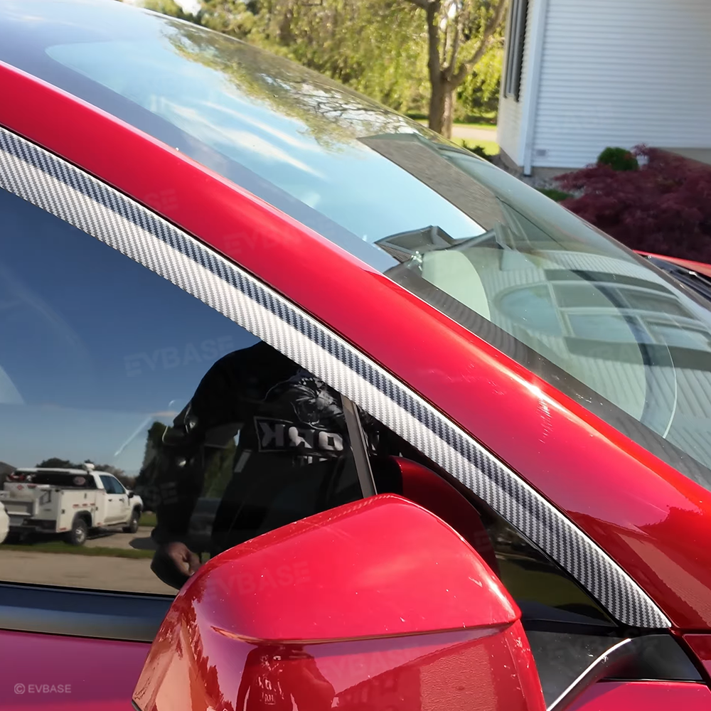 Model Y/ Y Juniper Rain Guards Side Window Visors ABS Wind Deflectors for Tesla