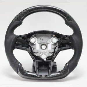 EVBASE Customized Tesla Carbon Fiber Steering Wheel Model 3 Y Tesla Accessrioes