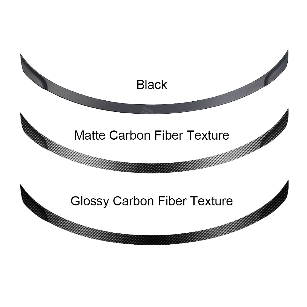 Tesla Model 3 Highland Spoiler Wing Performance OEM Style ABS Rear Trunk Lid Splitter