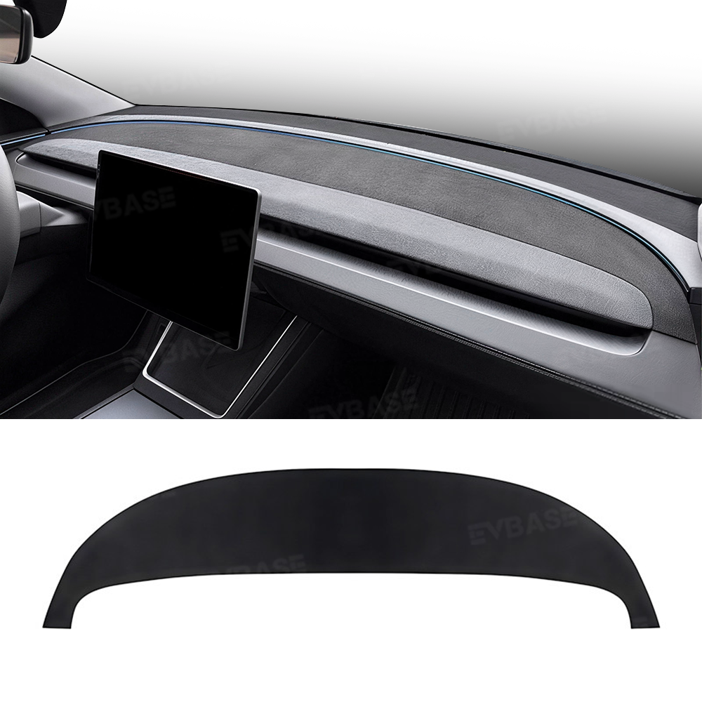 Model Y Juniper Dashboard Cover Anti-Glare Sun Protection Suede Dash Mat