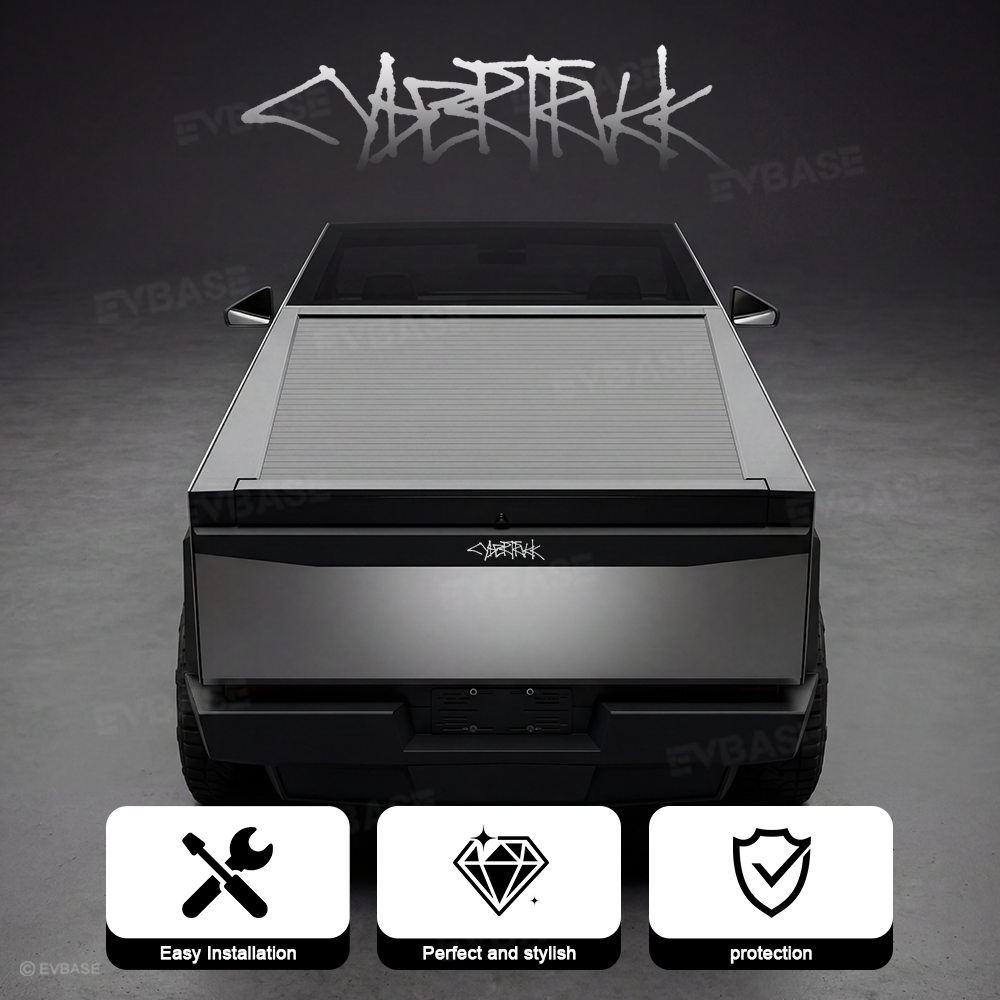 Cybertruck Tailgate Protector Anti-Scratch Tailgate ABS Trim Cover Protective Overlay