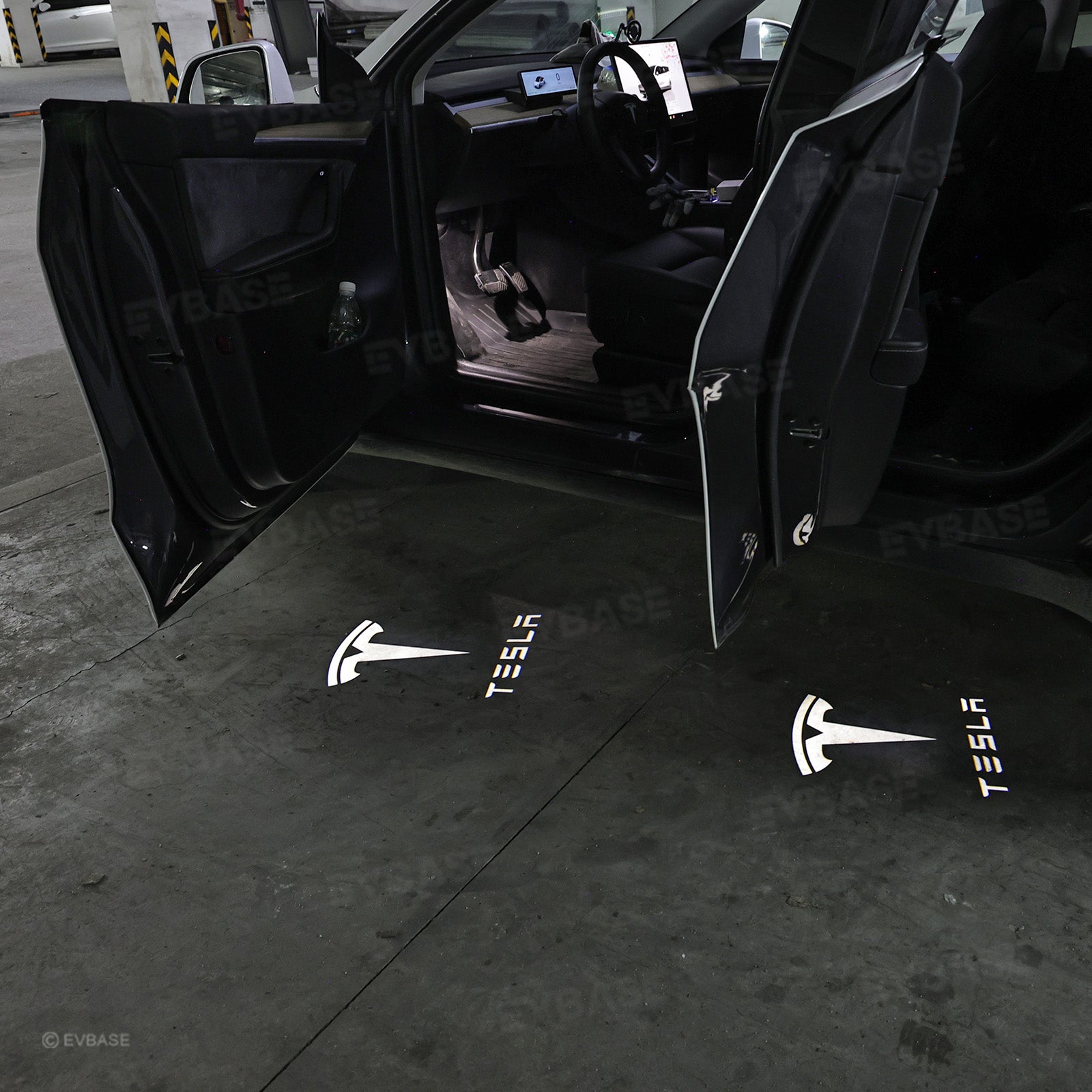 Model Y/3 Door Light Projector with Space Martian Style Puddle Lights for Tesla