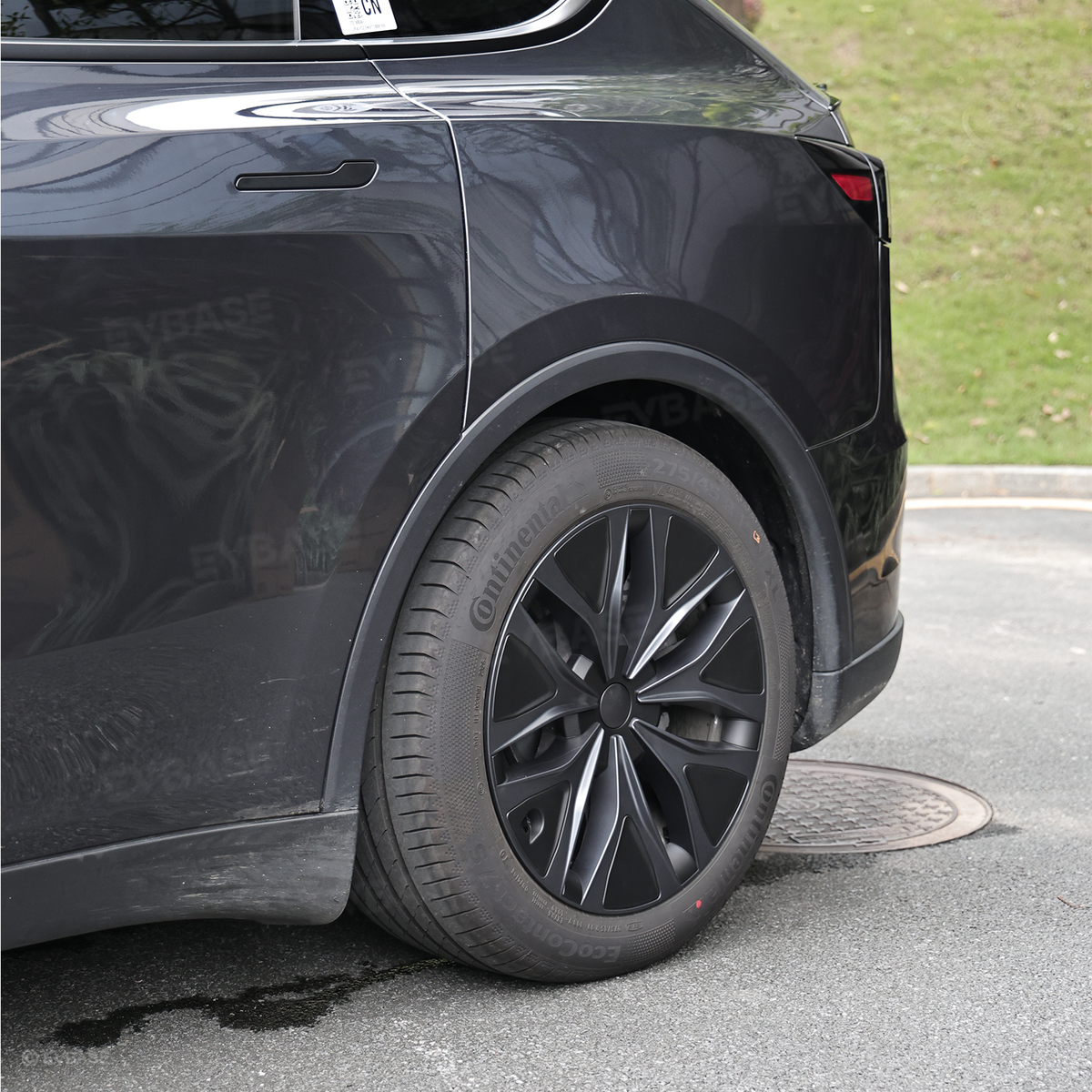 Model Y L Wheel Covers 19" Mecha Wheels Hubcaps Inspired By Model Y Performance