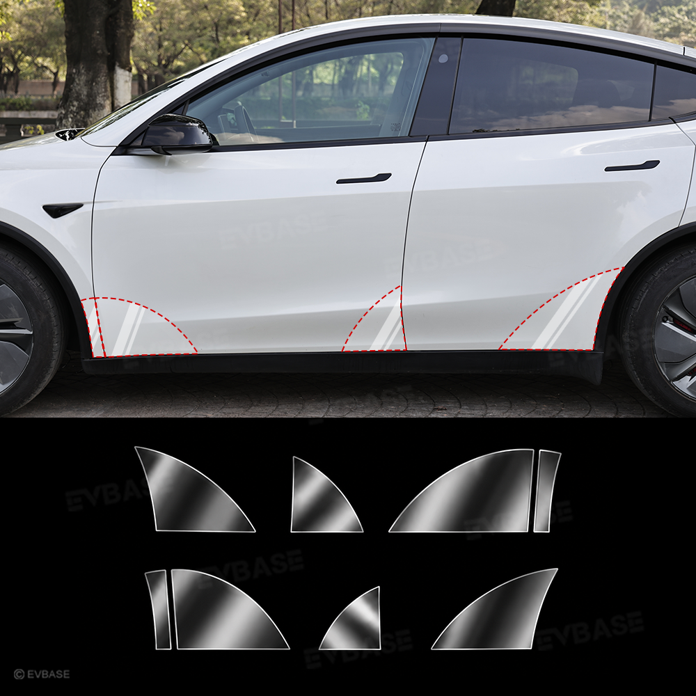 Model Y Juniper/ 3 Highland PPF Door Protection Film Paint Protection Kit