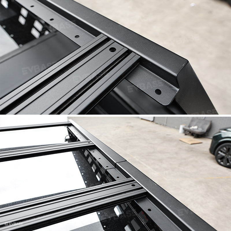 Cybertruck Roof Platform Cargo Rack System 2.0 With Molle Panel for Tesla Cybertruck Exterior Accessories EVBASE