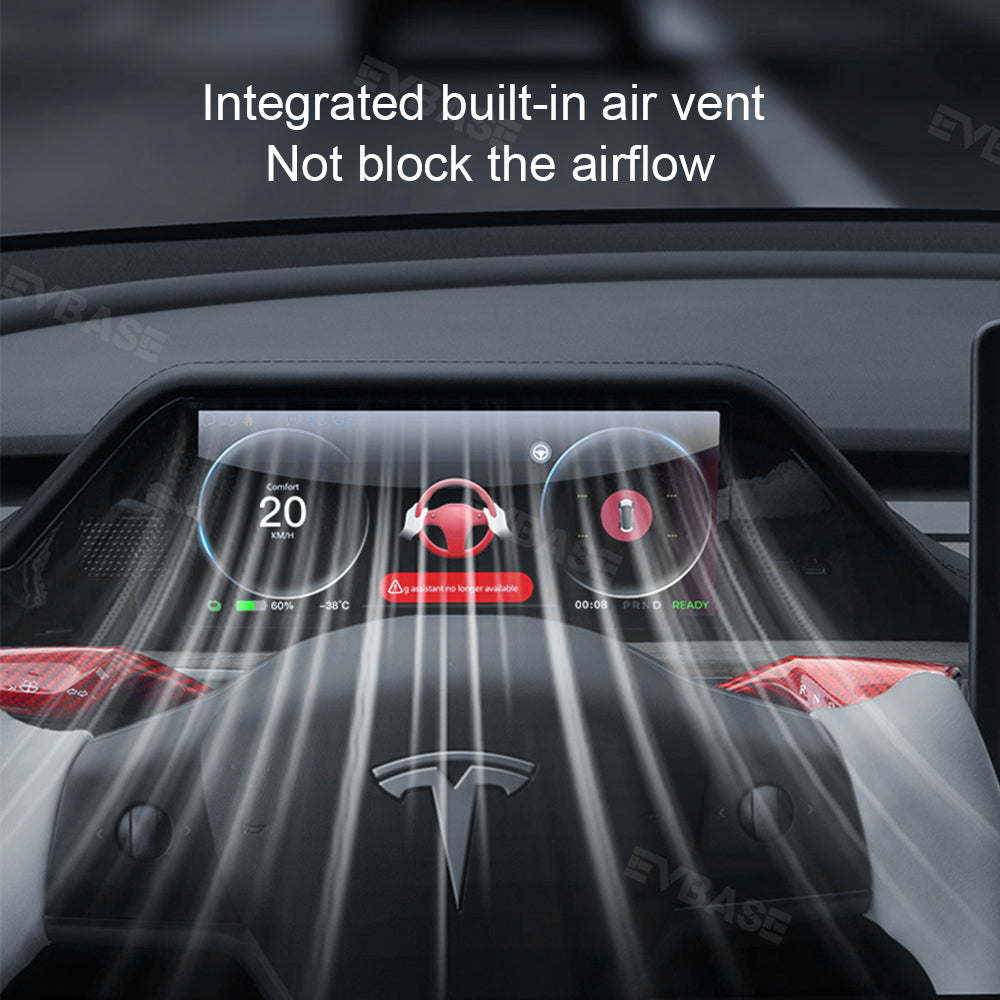 Model 3/Y 8.9 Inch Dashboard Screen Inspired By Model X Head Up Display Instrument Cluster for Tesla